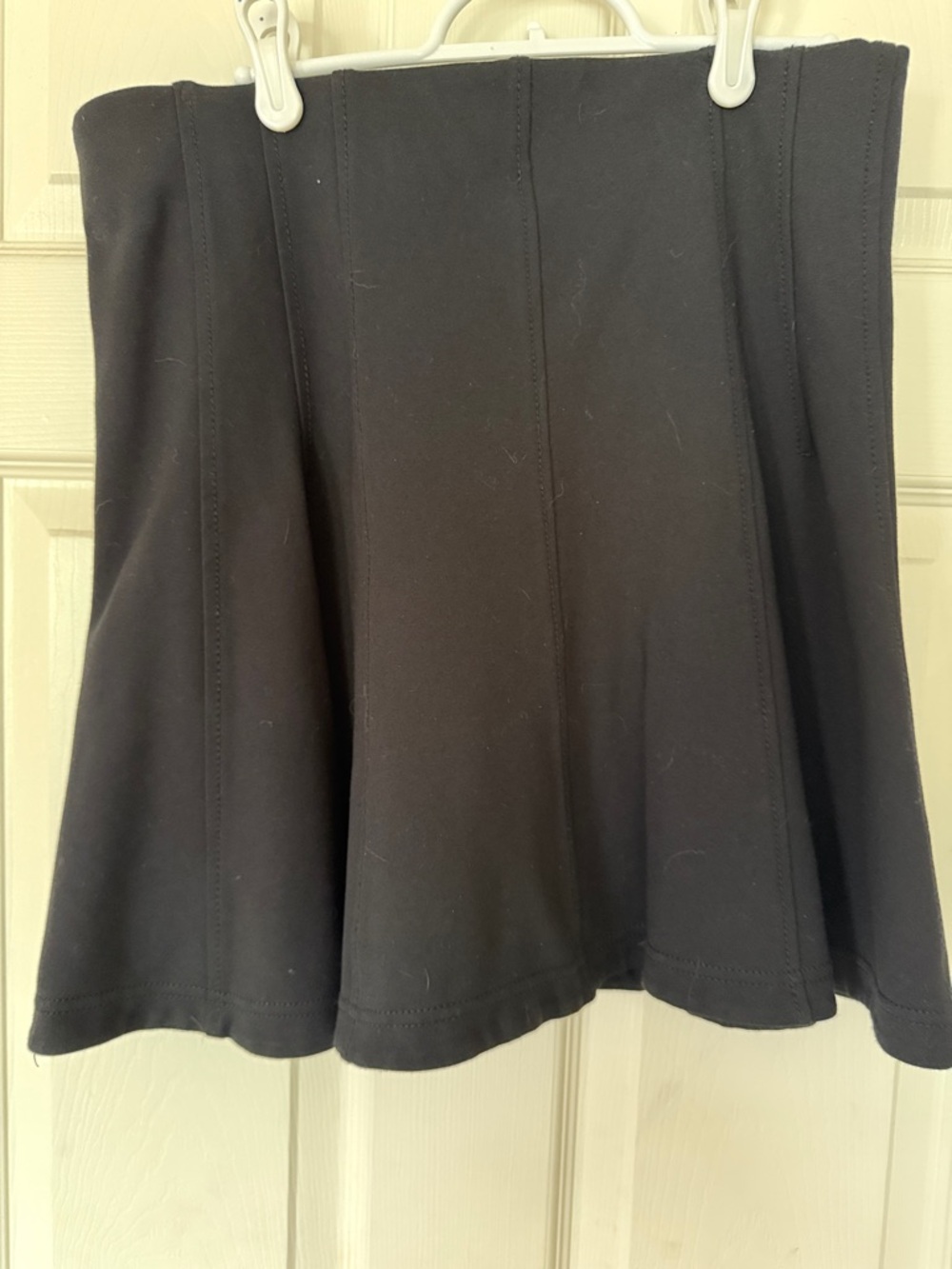 LOFT Black Circle Skirt
